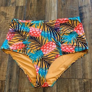 High Waisted Swim Bottoms